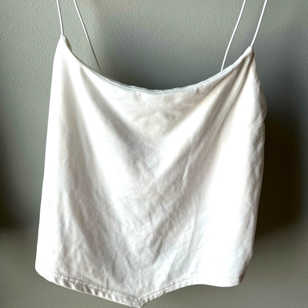 Spaghetti tank top